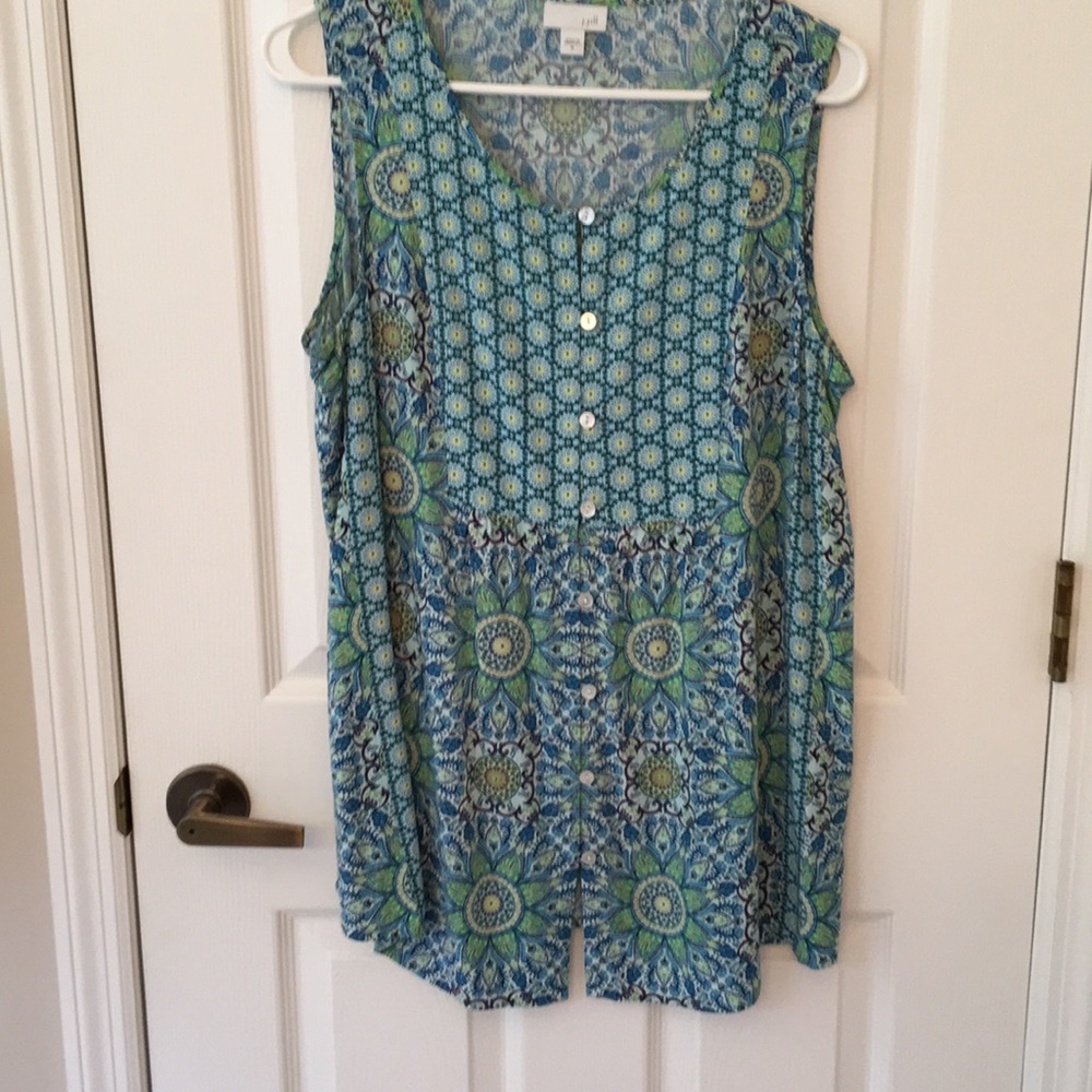J Jill sleeveless top